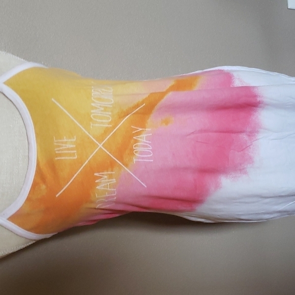 Steve Madden tye dye live today dream tomorrow swimming suit cover up - Picture 2 of 4